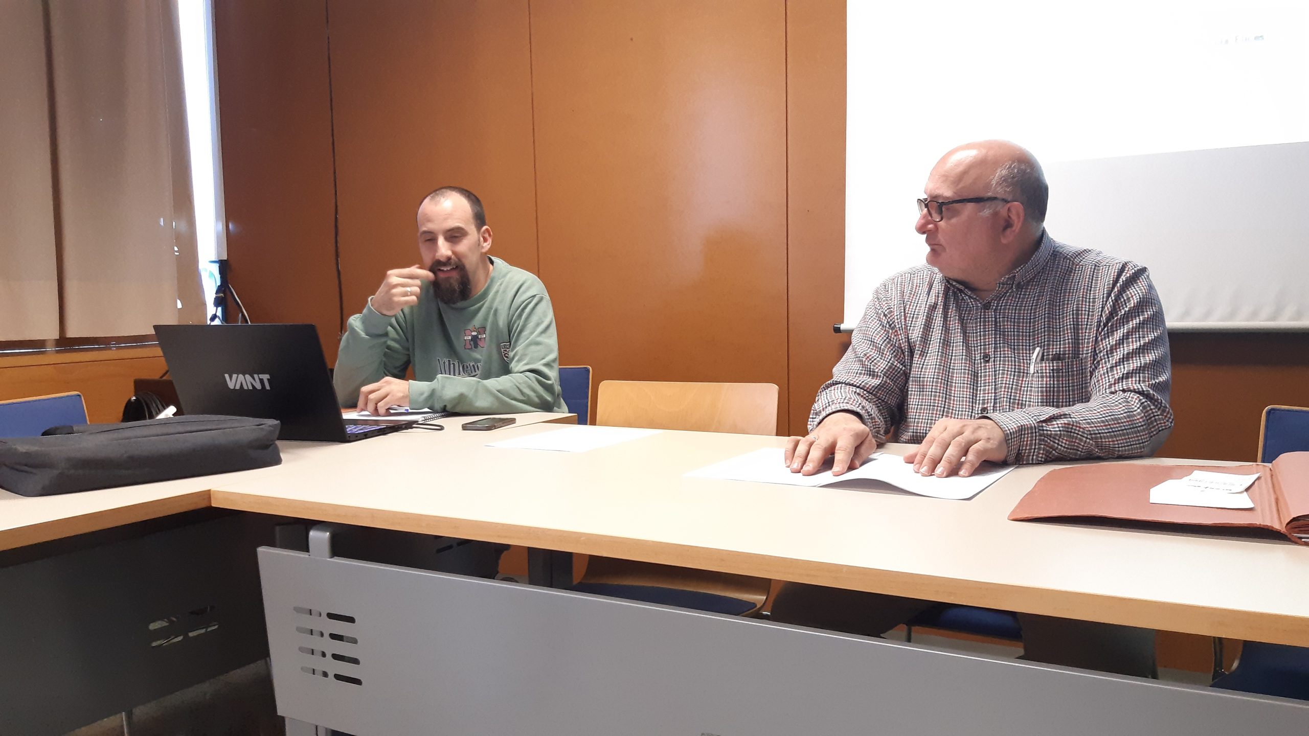 Asamblea y Renovación de cargos del Ligallo de Fablans, en la foto podemos ver a Guillen Forcada