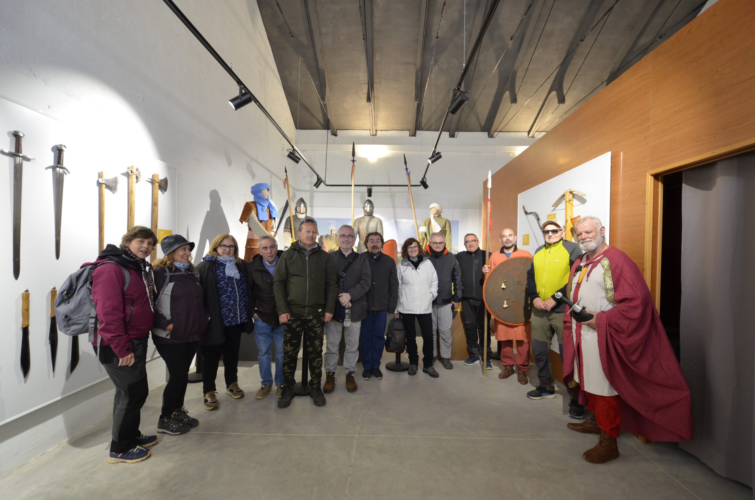 Grupo de excursión a Cutanda